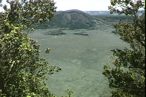 Kilauea Caldera Video stock 818393