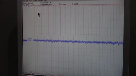 Kilauea, Digital  seismograph, Stock Footage 42810554