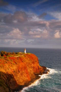 Kilauea lighthouse Stock Photos