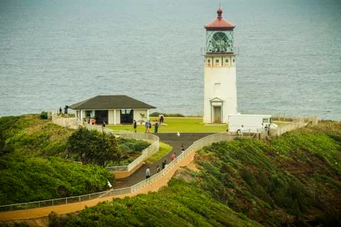 Kilauea Lighthouse Stock Photos