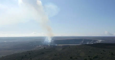 Kilauea volcano Stock Footage 48992212