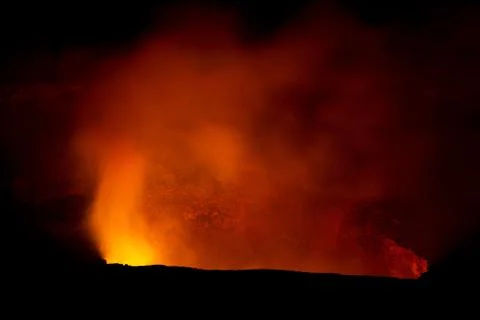 Kilauea volcano Stock Photos