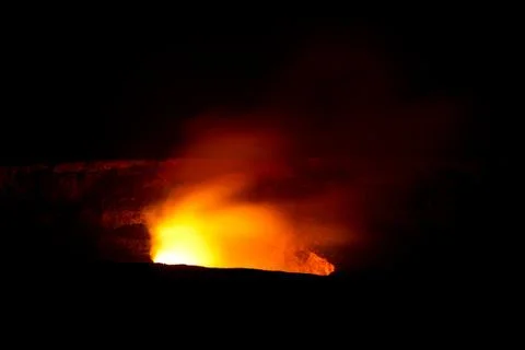 Kilauea volcano Foto stock