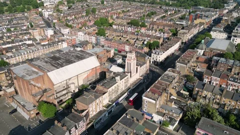 Kilburn High Road Stock Footage 261241094