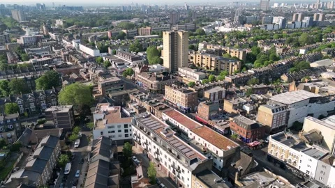 Kilburn High Road Stock Footage 261241277