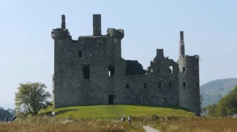 Kilchurn Castle 스톡 동영상 56700201
