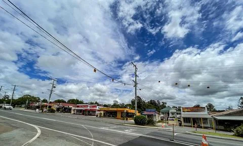 Kilcoy Main Street Stock Photos