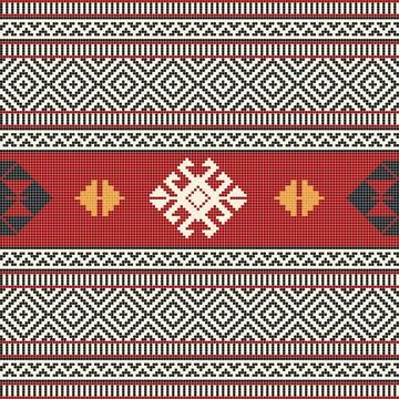 Kilim pattern Illustrazione stock