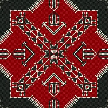 Kilim pattern  스톡 일러스트