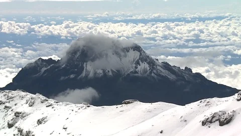 Kilimanjaro Summit 3 HD Stock Footage