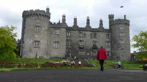 Kilkenny Castle Stock Footage 130554