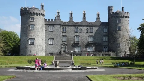 Kilkenny Castle Stock Footage