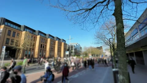 Kill The Bill Protest March in Bristol UK Stock Footage 151800996
