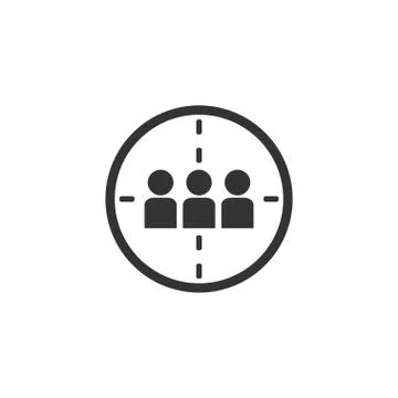 Kill icon flat Stock Illustration