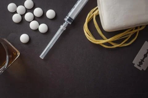 Kill yourself gently. Stock Photos