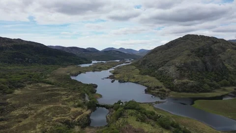 Killarney national park drone Stock Footage 242797630