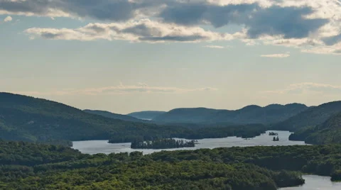 Killarney Provincial Park, Canada, Timelapse  - The Crack Trail Stock Footage 64940202