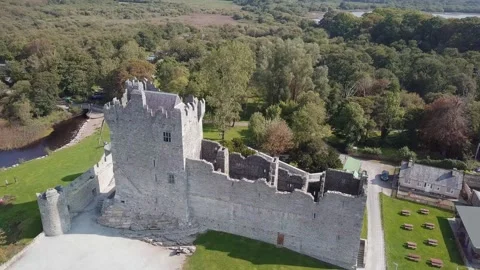 Killarney Ross Castle Drone Clip 4 Видео 139932623