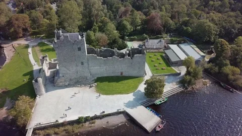 Killarney Ross Castle Drone Clip 8 Видео 139932765
