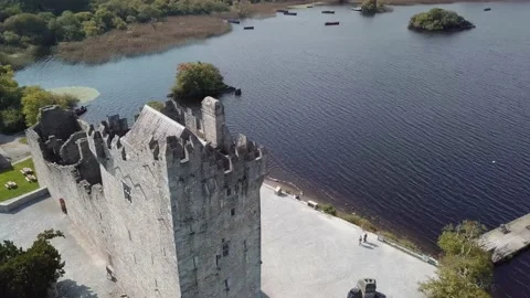 Killarney Ross Castle Drone Clip 5 Видео 139932781