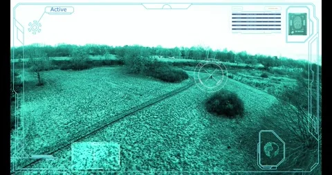 Killer drone Stock Footage 293194024