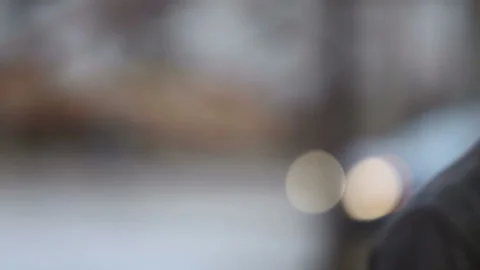 Killer with gun close-up on dark background Stock Footage 117914699