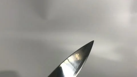The killer's bloody knife Stock Footage 146711071