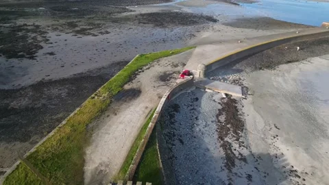 Killough Jetty Stock Footage 238859258