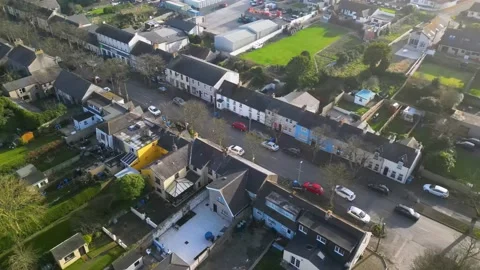 Killough Main Street Stock Footage 238859576