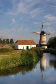 The Kilsdonkse windmill Stock Photos