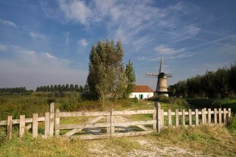 The Kilsdonkse windmill Stock Photos