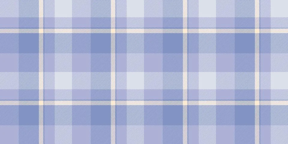 Kilt pattern texture vector, expensive tartan textile check. Silky seamless.. Stock Illustration
