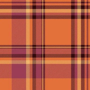 Kilt vector plaid pattern, show seamless fabric background. Fashionable tex.. Stock Illustration