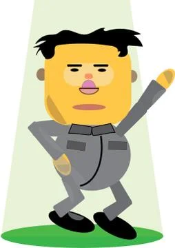 Kim Jong-un 스톡 일러스트