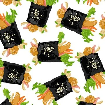 Kimbab1 Stockillustratie