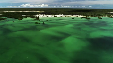 Kimberley Coast at high Tide Stock Footage 145985572