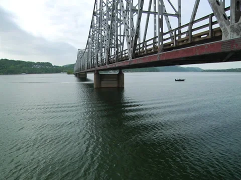 Kimberling City Bridge Stock Footage 28383222