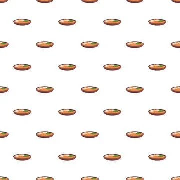 Kimchi dish seamless pattern repeating background design Stockillustratie
