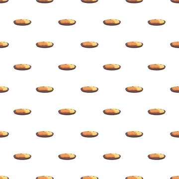 Kimchi side dish pattern on white background Stockillustratie