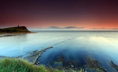 Kimmeridge bay Stock Photos