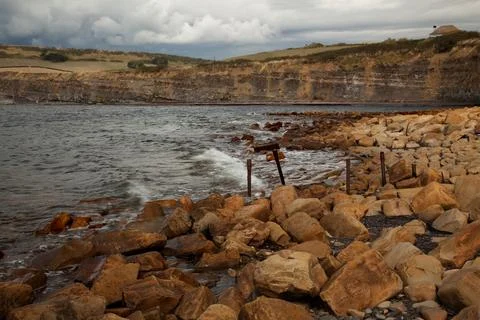 Kimmeridge Bay Stock Photos
