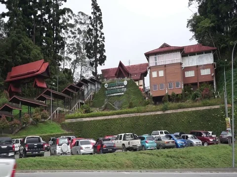 Kinabalu park office building. Stock Footage 123760659