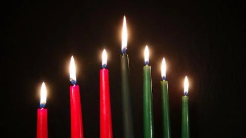 Kinara Candles Stock Photos