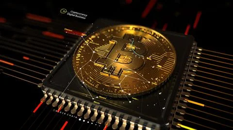 Kind of bitcoin cryptocurrency. Stock-Fotos