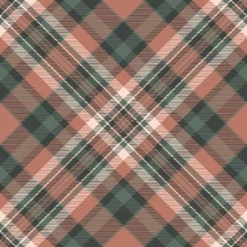 Kind check fabric pattern, holiday plaid vector texture. Sixties seamless b.. Illustrazione stock