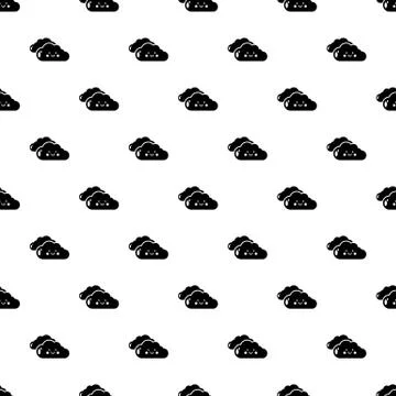 KInd cloud pattern seamless Stock Illustration