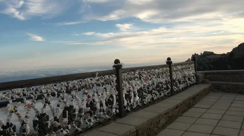 Kind from an observation deck, panoramas of Ai-Petry Stock-Footage 33466652