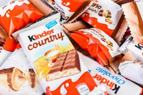 Kinder Chocolate Stock Photos