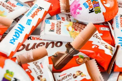 Kinder Chocolate Stock Photos