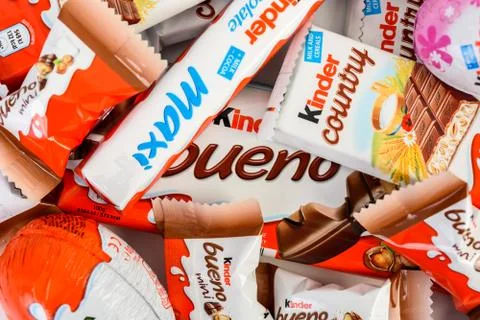 Kinder Chocolate Stock Photos